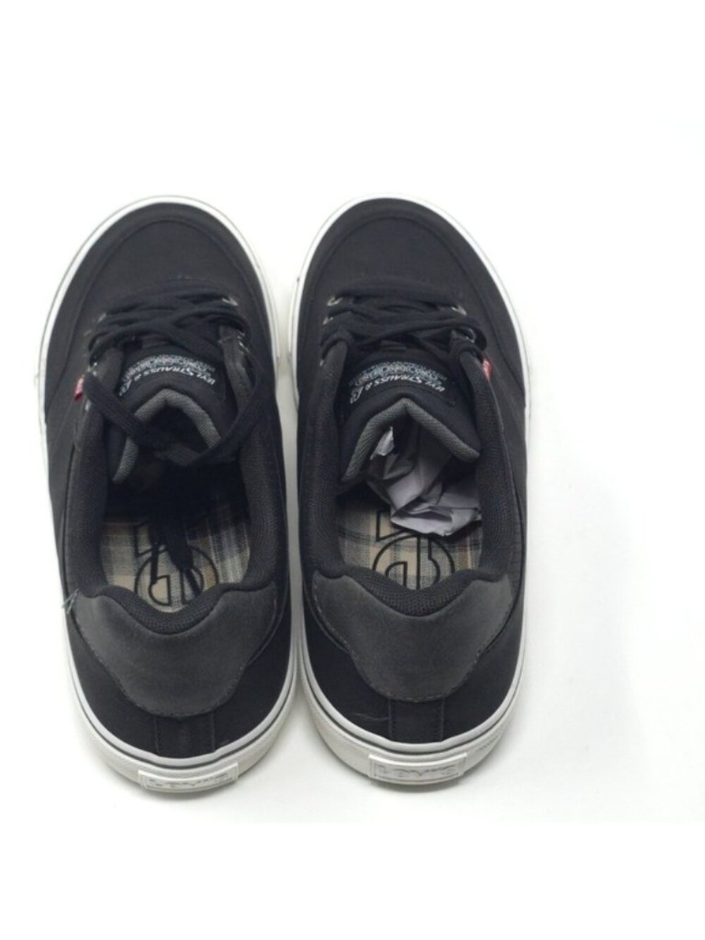 Levi’s Drive Lo Black Synthetic Leather Lace-Up Sneakers Size 11M - Picture 5 of 11